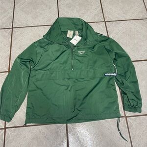 Reebok Forest Green Pullover Jacket